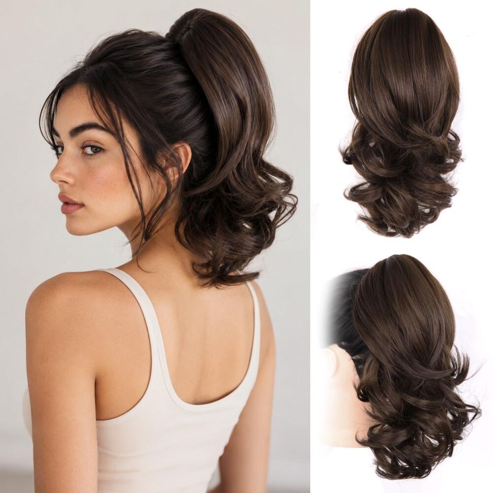 14 Inch Ponytail Extension - Clip In Ponytail Hair Extension, 18A-205H002